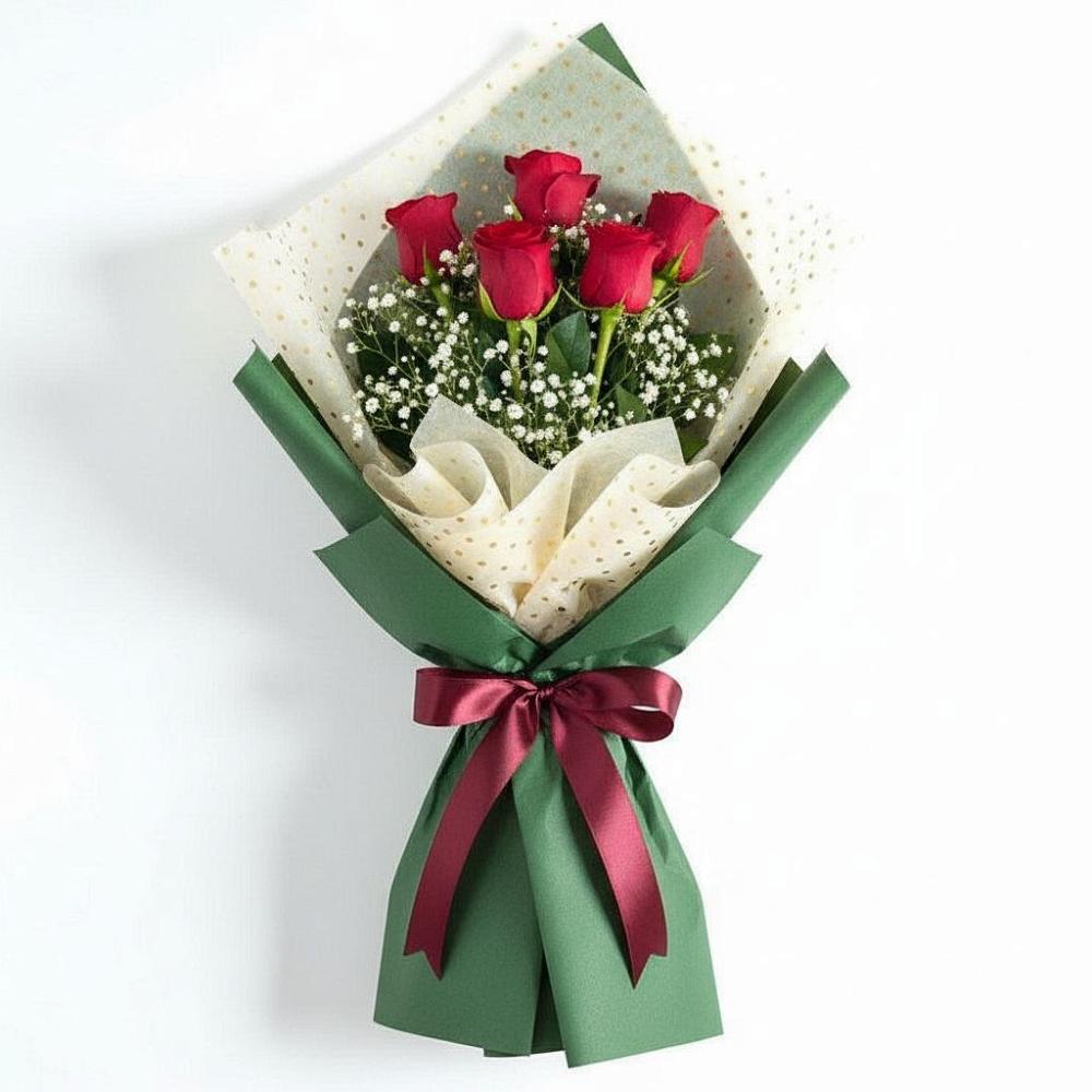 Букет цветов из: Розы в Васильевское