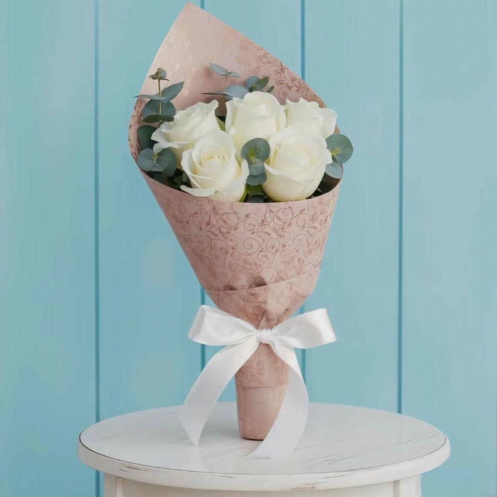 Букет цветов из: Розы в Васильевское