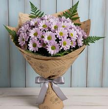 Букет цветов из:  Хризантемы в Васильевское