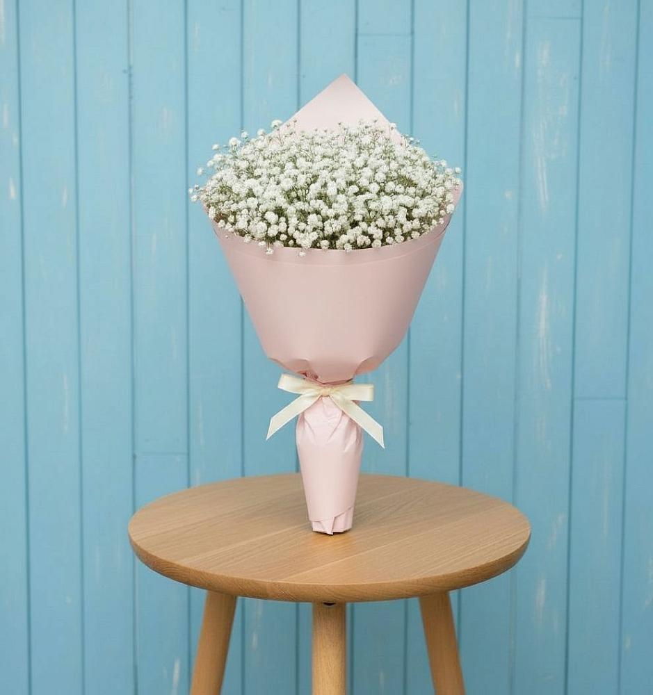 Букет цветов из: Гипсофила в Васильевское