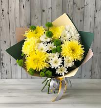 Букет цветов из:  Хризантемы в Васильевское