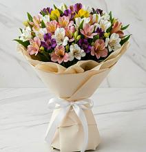 Букет цветов из:  Альстромерии #REPLACE_PRED# Васильевское