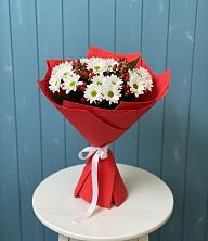 Букет цветов из:  Хризантемы в Васильевское