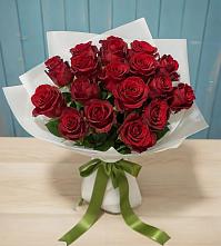 Букет Красные розы в Васильевское
