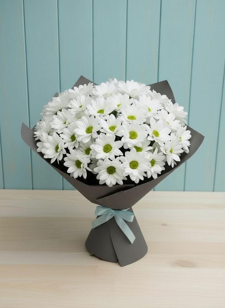 Букет цветов из: Хризантемы в Васильевское