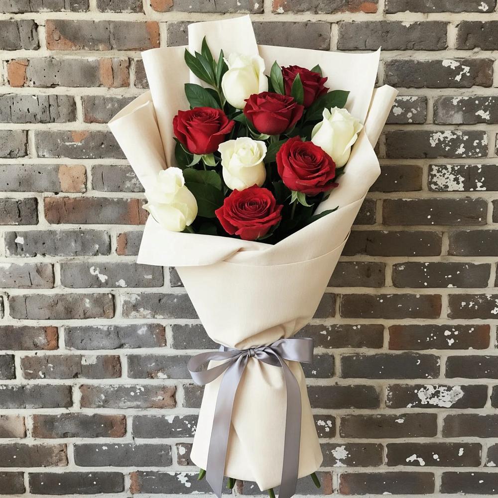 Букет цветов из: Розы в Васильевское