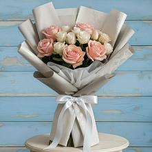 Букет цветов из:  Розы в Васильевское
