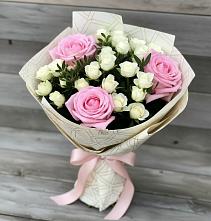 Букет цветов из:  Розы в Васильевское