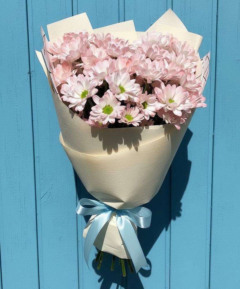 Букет цветов из: Хризантемы в Васильевское