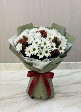 Букет цветов из:  Хризантемы в Васильевское