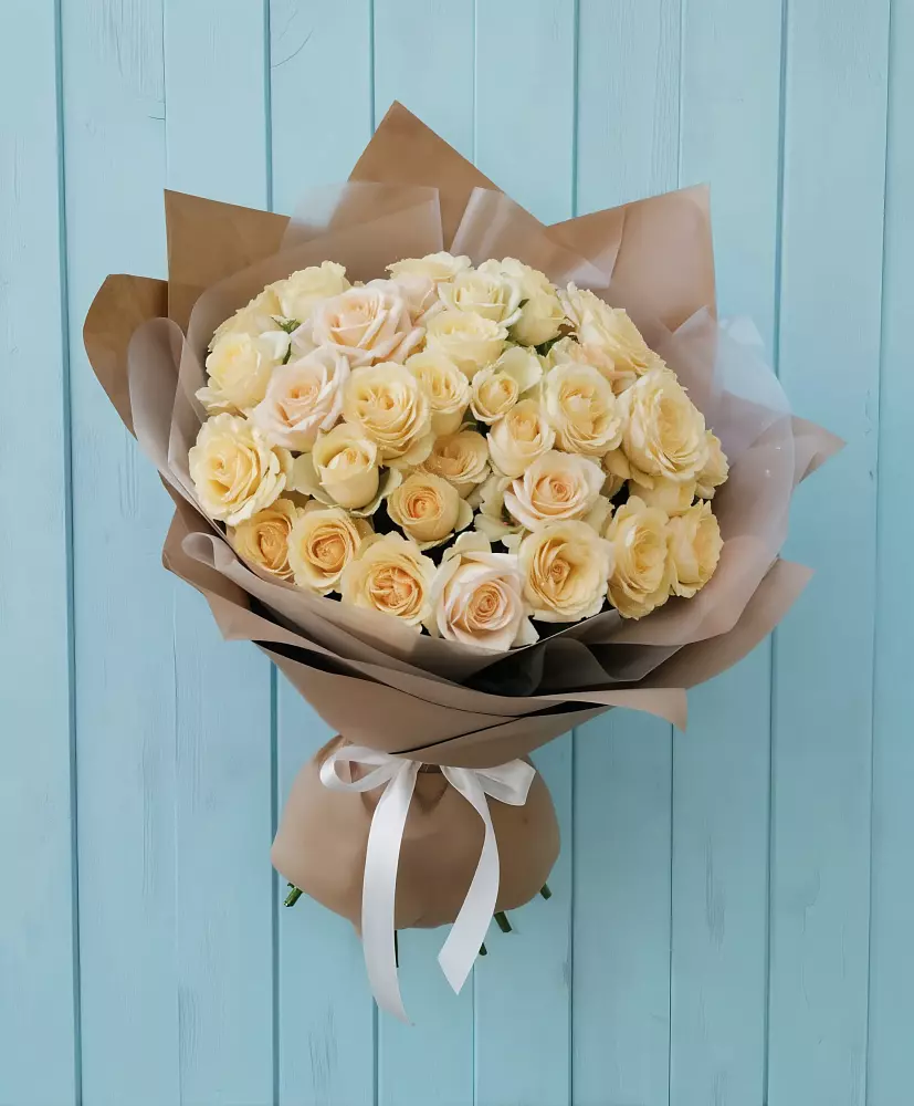 Букет Кремовое облако в Васильевское