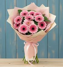 Букет цветов из:  Герберы в Васильевское